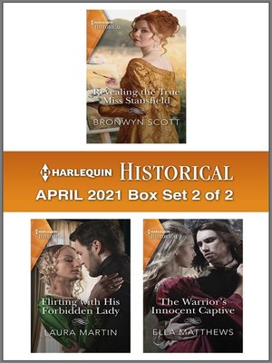 cover image of Harlequin Historical April 2021--Box Set 2 of 2